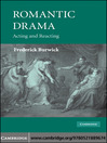 Romantic Drama (eBook): Acting and Reacting